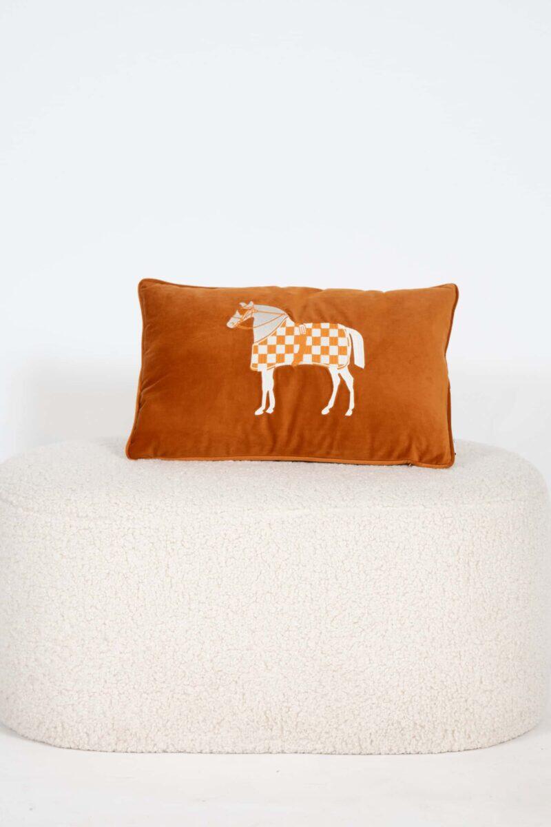 Cushion Equestrian Bliss Orange - Image 16