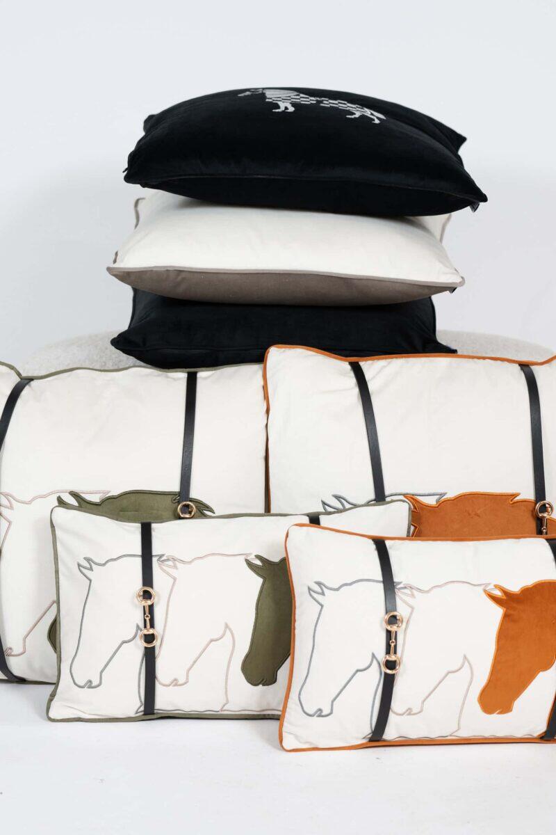 Cushion Equestrian Bliss Orange - Image 29