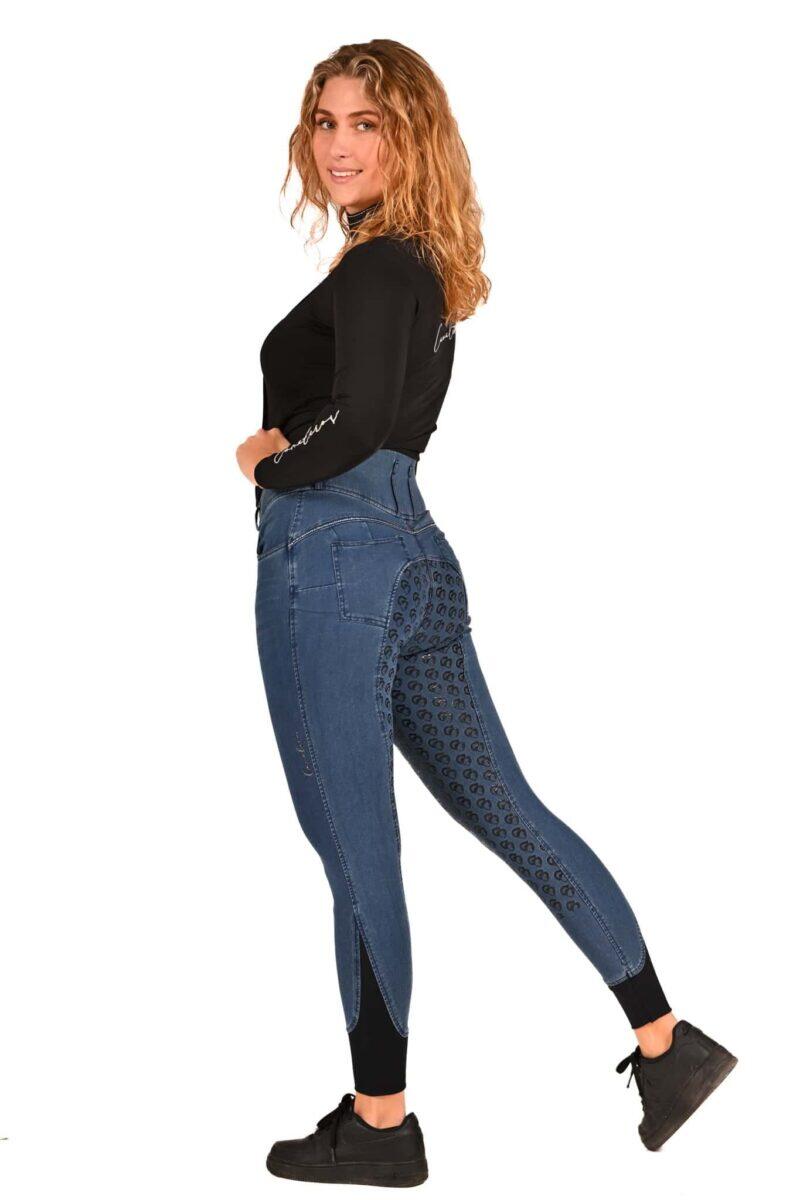 Ridebukser Bella Jeans Crystal Fuldgrip - Billede 8