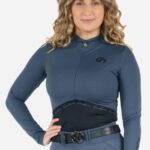 Blouse X-Baselayer Black/Grey