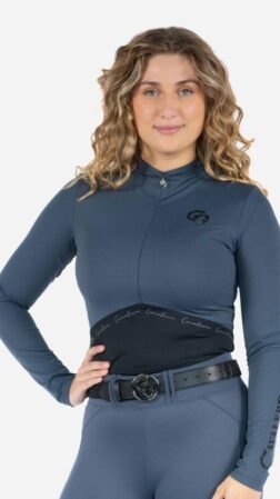 Blouse X-Baselayer Black/Grey