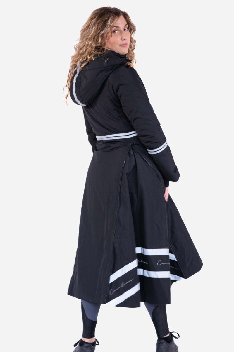 Estrella Elite Long Winter Jacket Black