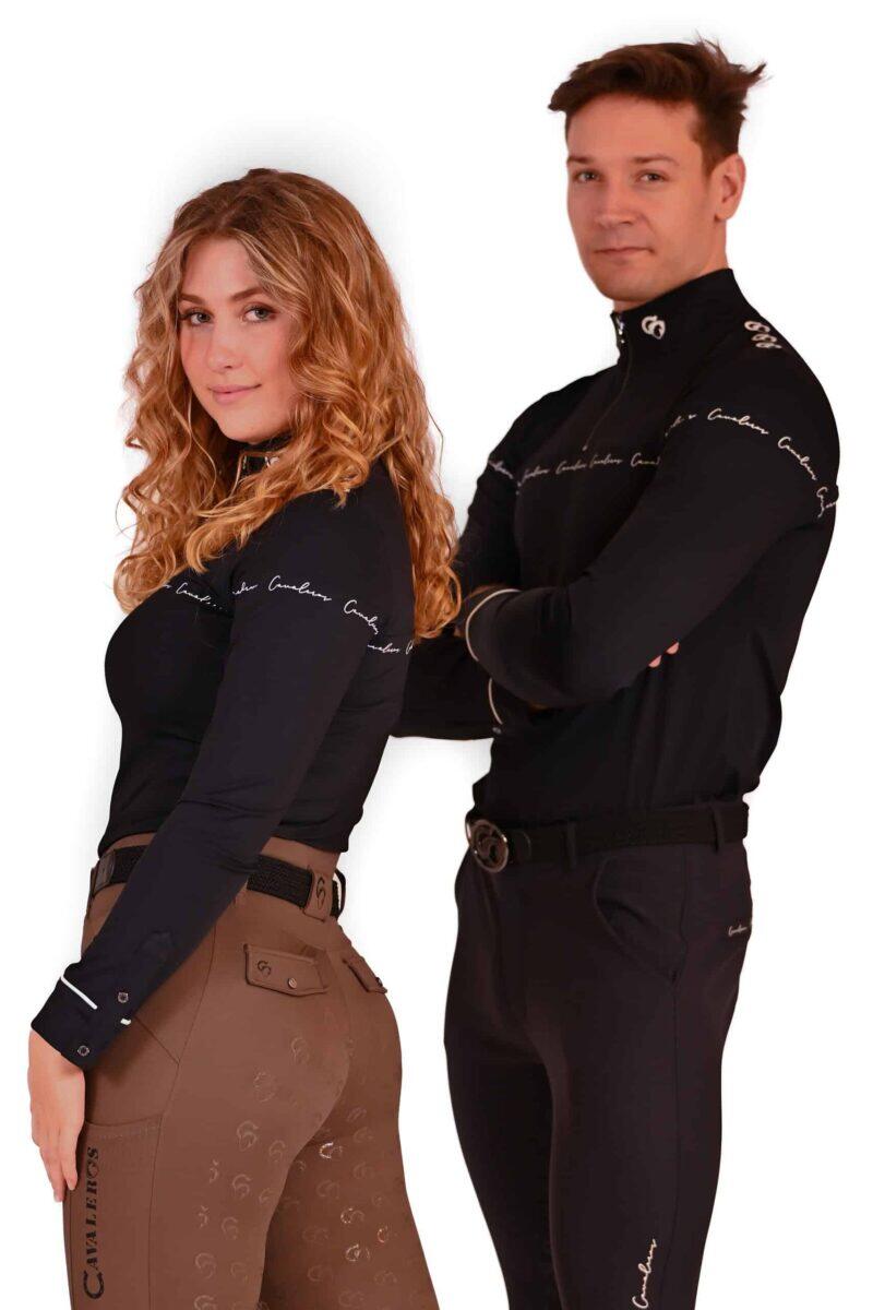 Blouse Salina Performance BLACK/black - Picture 13