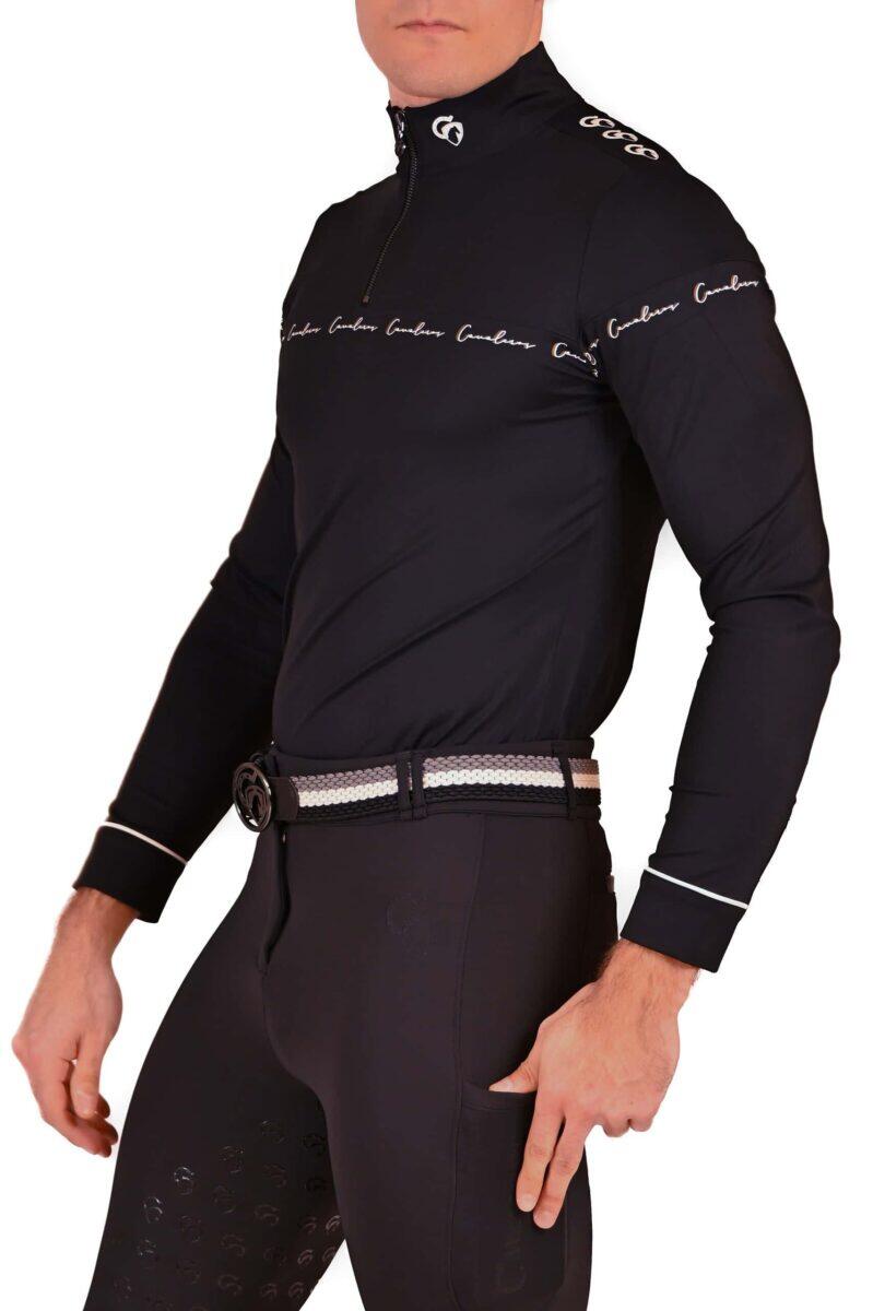 Blouse Salina Performance BLACK/black - Picture 12