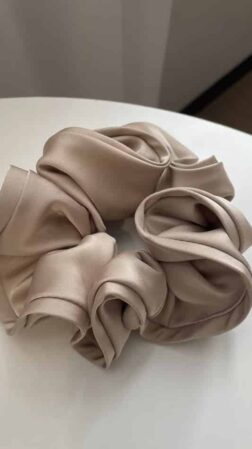 Hair ornament large satin elastic 05