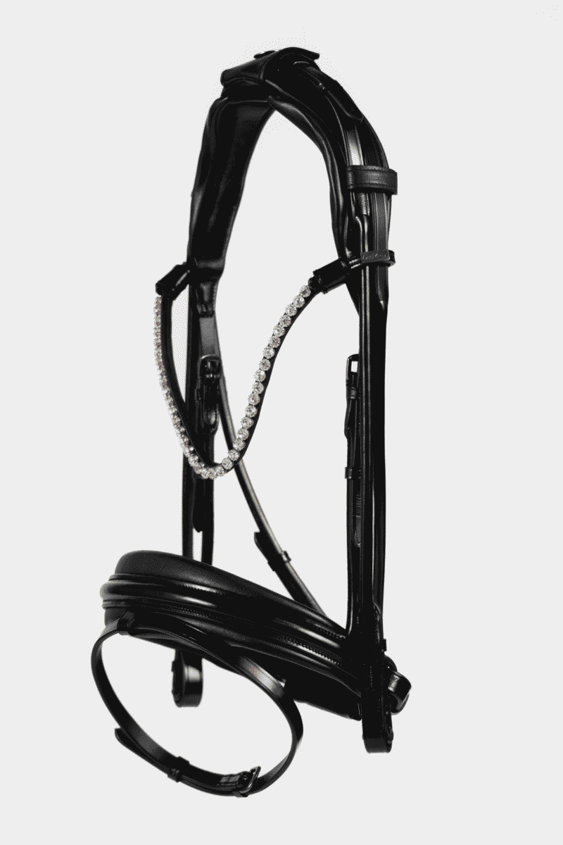 Magnetic Therapy Bridle™ Round-stitched Barcelona No 01 Ergo basic - Picture 2