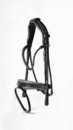 Magnetic Therapy Bridle™ Round stitched Barcelona No 05 Ergo basic
