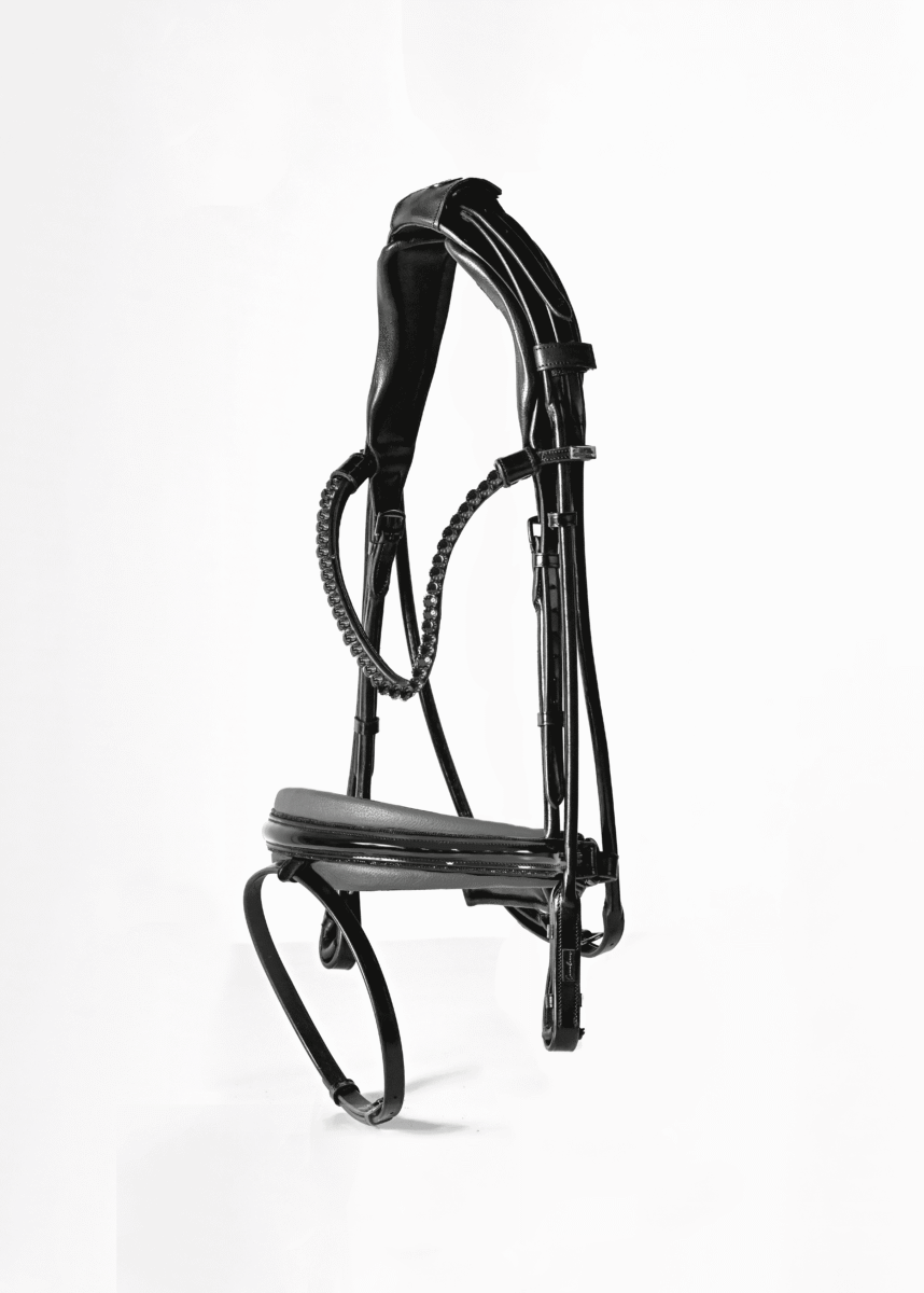 Magnetic Therapy Bridle™ Round stitched Barcelona No 05 Ergo basic