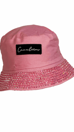Bully hat rhinestone on the shade