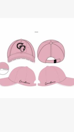 Cap Cavaleros Pink with black logo