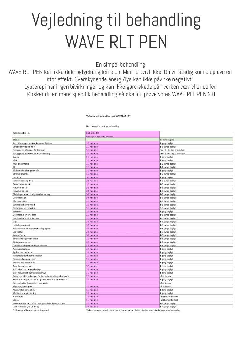 WAVE RLT 2.0 Lichttherapiestift – Abbildung 11