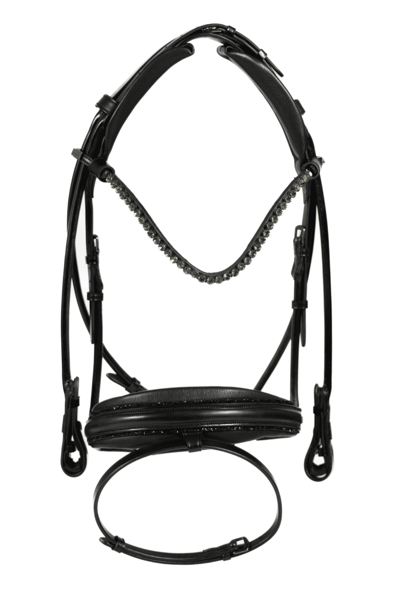 Magnetic Therapy Bridle™ Rund genäht Barcelona Nr. 17 SLIM Basic