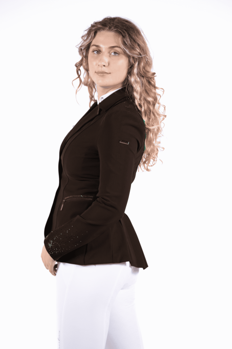 Competition jacket Arena show off Dark Chocolate - Picture 11