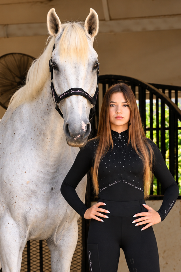 Blouse X-Baselayer Diamond Edition Black/candy - Image 5