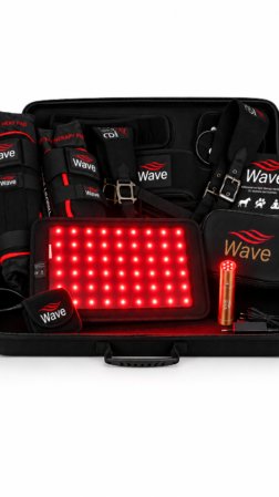 WAVE RLT G2 Light Therapy – Big pack SMALL incl. 1 set of gaiters, WAVE RLT pen 3.0 & halter