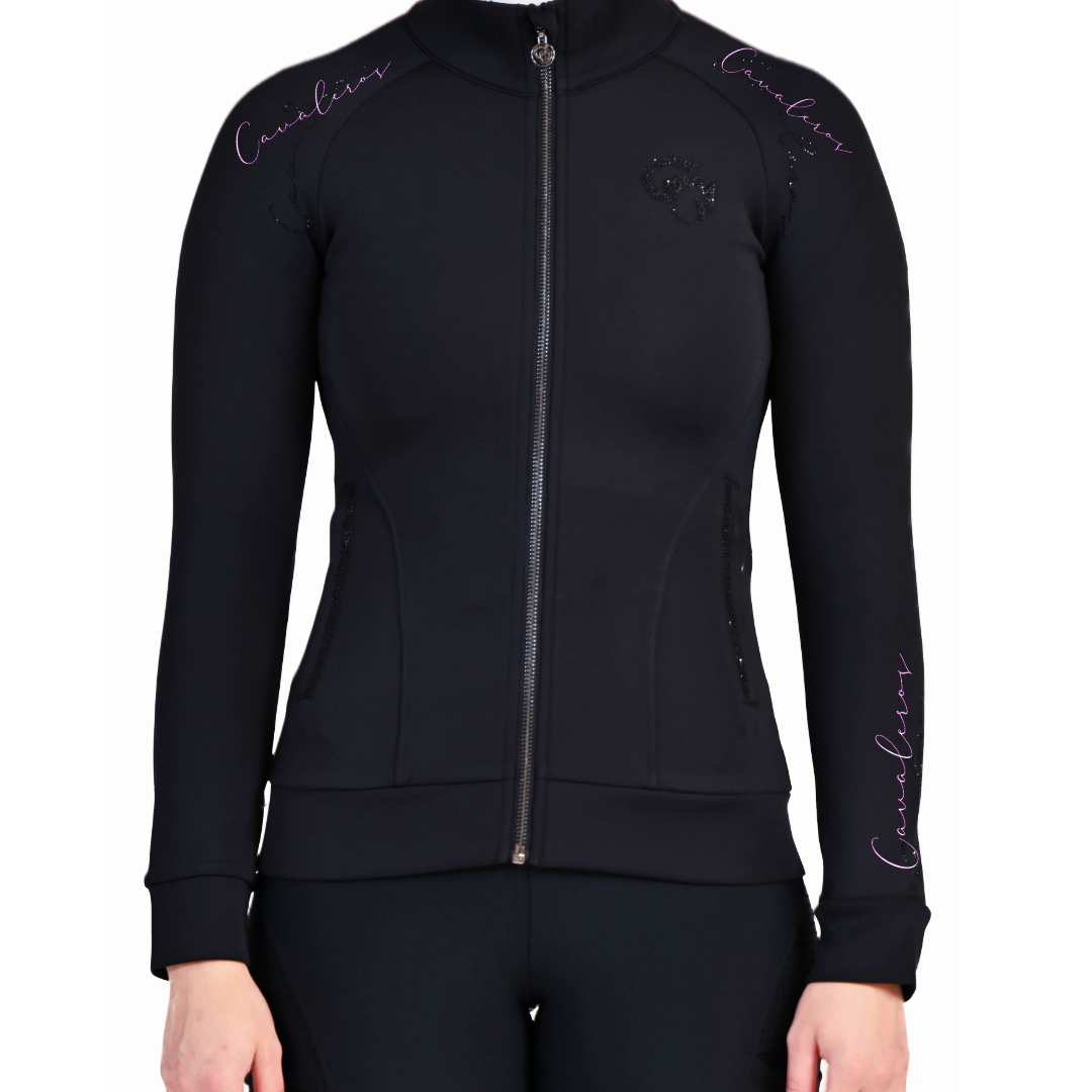 Jacket All Year Shaping Diamond - Black with candy crystals - Image 2
