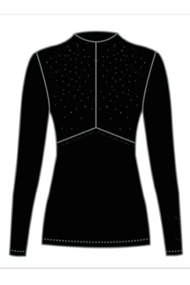 Blouse X-Baselayer Diamond Edition Black/black