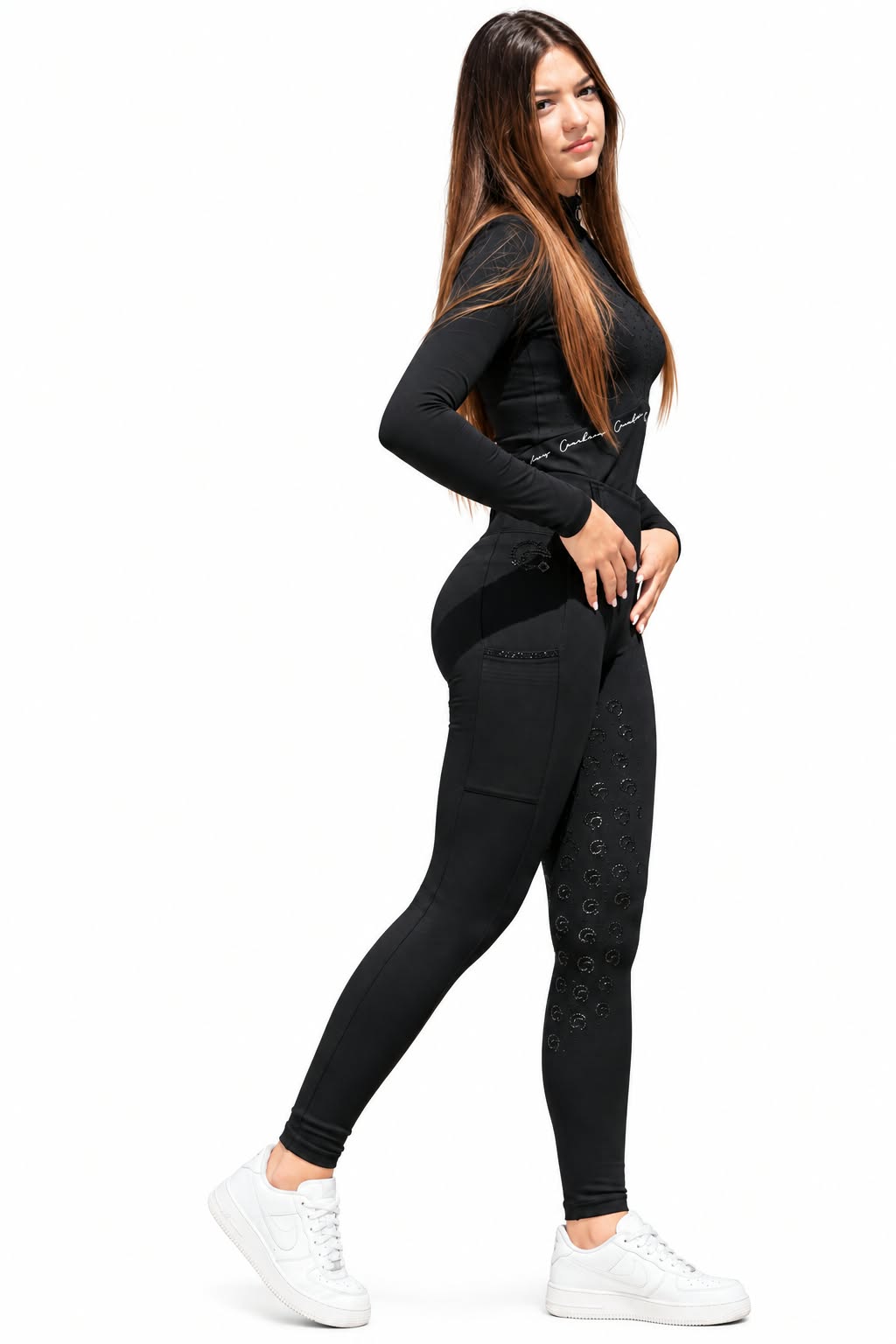 Blouse X-Baselayer Diamond Edition Black/black - Image 9