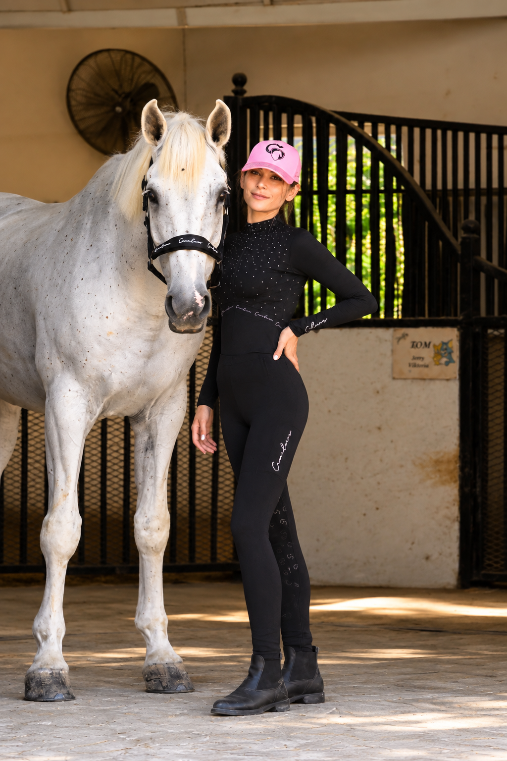 Blouse X-Baselayer Diamond Edition Black/candy - Image 4